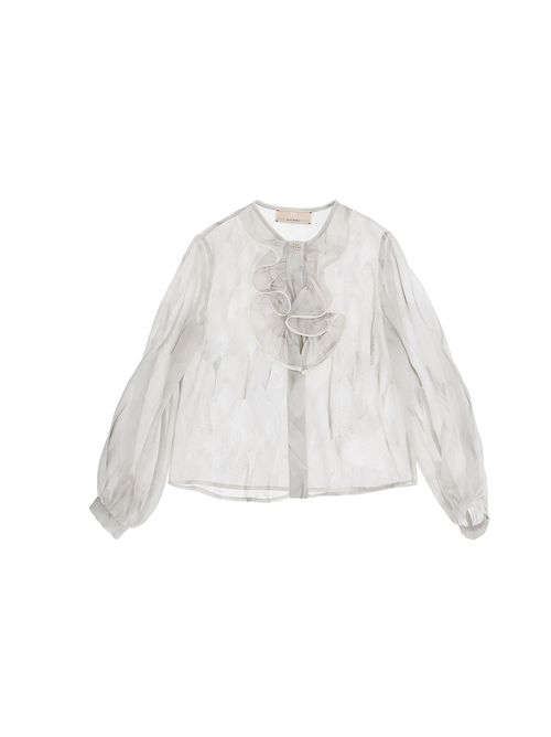 Camicia, bambina, logata. ELISABETTA FRANCHI | EFCA306 0 VIE010015